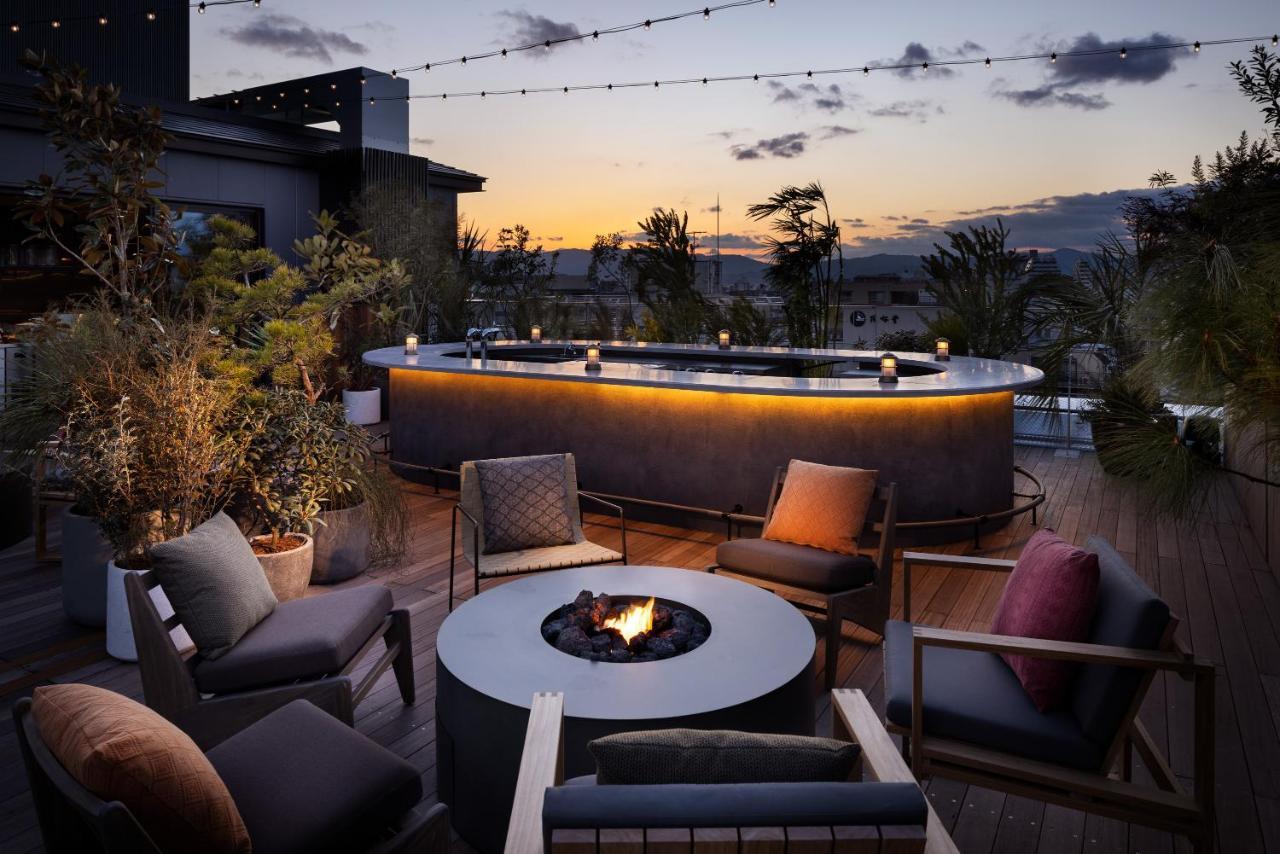 Nohga Hotel Kiyomizu Kyoto Eksteriør bilde The rooftop bar at the hotel